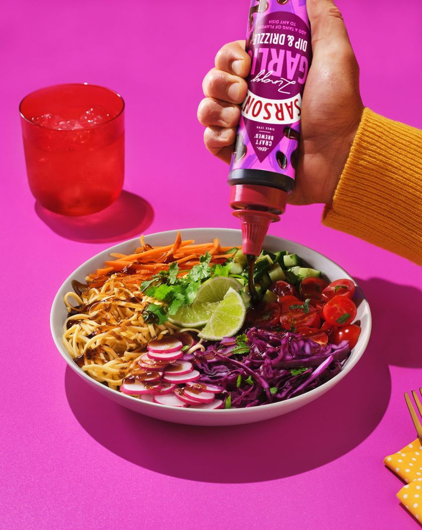 Robot Food turns up the tang with Sarson's vinegar brand identity and campaign
