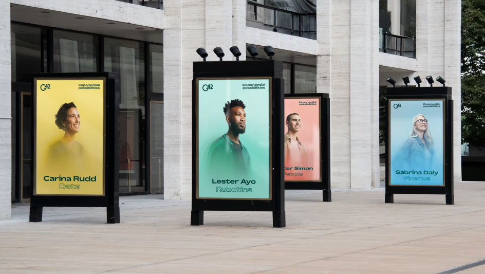 Re Design's work for G42, a unique technology group that has AI and cloud at its core.