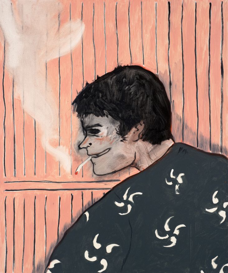 The Japanese, 2018, oil on canvas, 60 x 50 cm