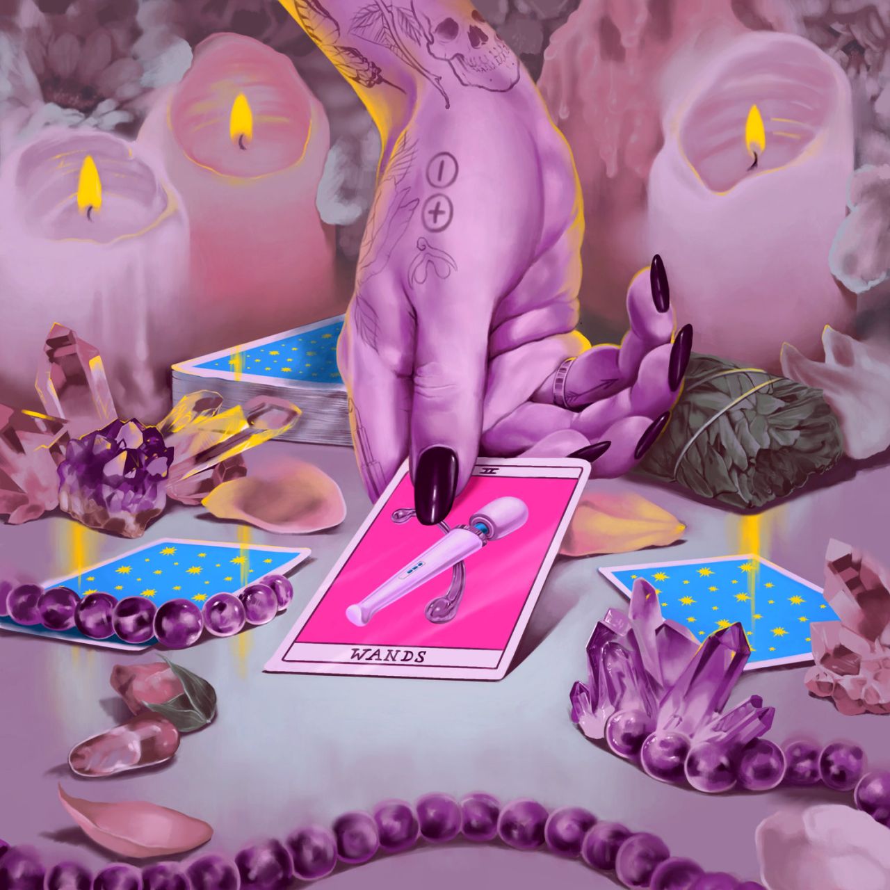 Digital painting for Babeland Toys