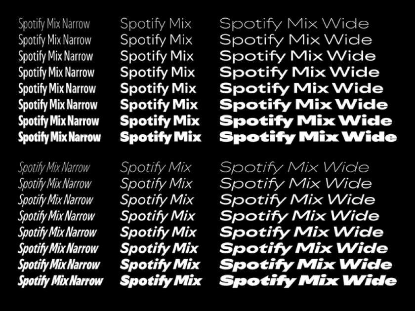 Dinamo unveils a new custom typeface for Spotify
