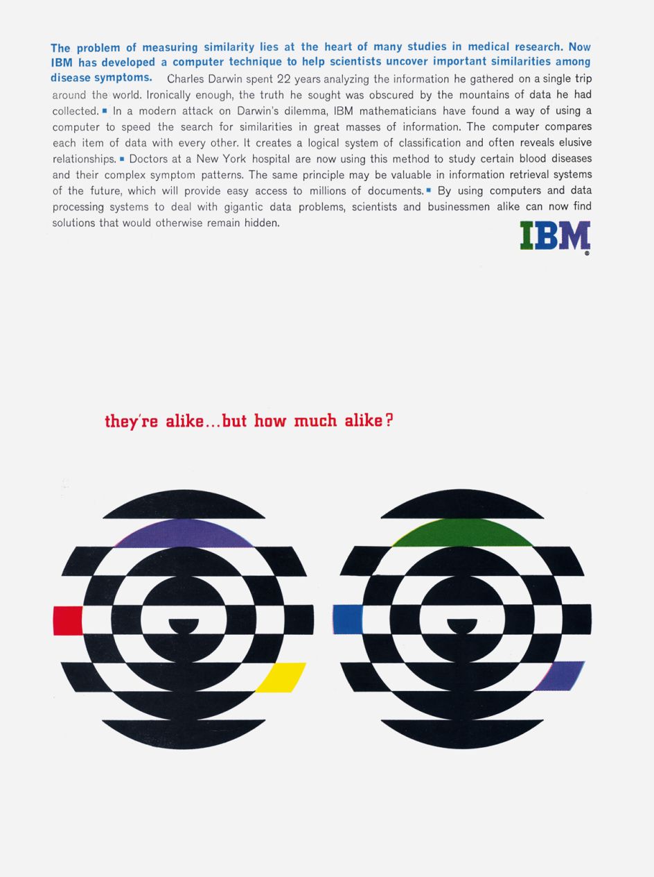 Advertisement by Matthew Leibowitz, US, 1950s