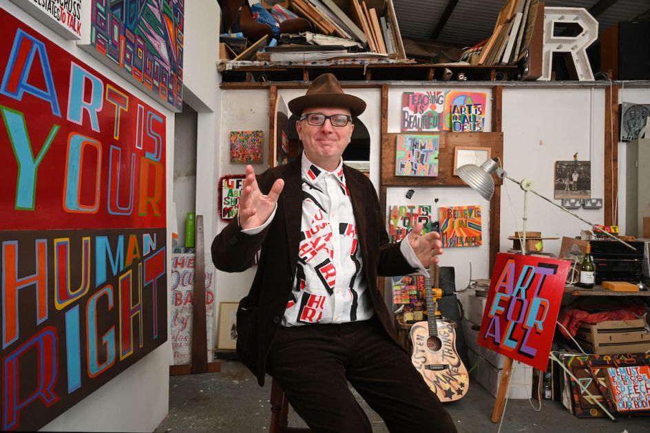 Bob and Roberta Smith, photo by John Millar