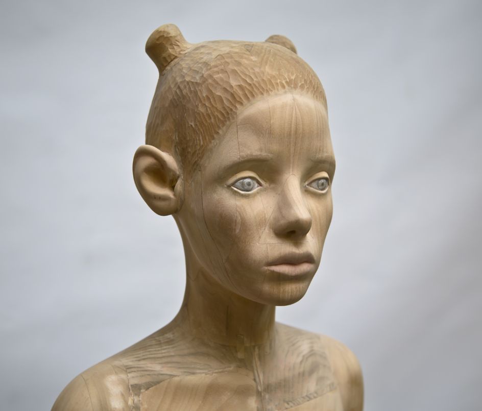 Beautiful human sculptures crafted using traditional and digital