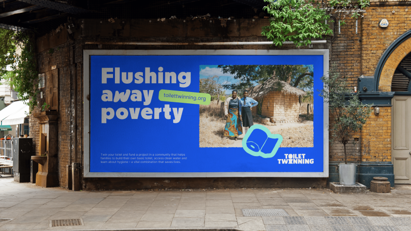 Wildish & Co designs new campaign and branding for charity Toilet Twinning