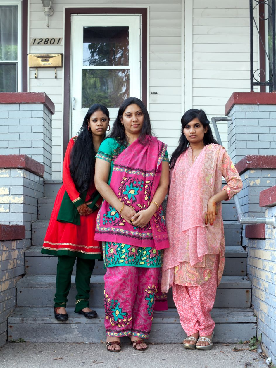 Munni, Aftar and Shahina, 2011. Courtesy of Corine Vermeulen
