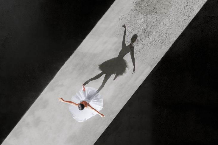 From the series, Ballerina From The Air © Brad Walls