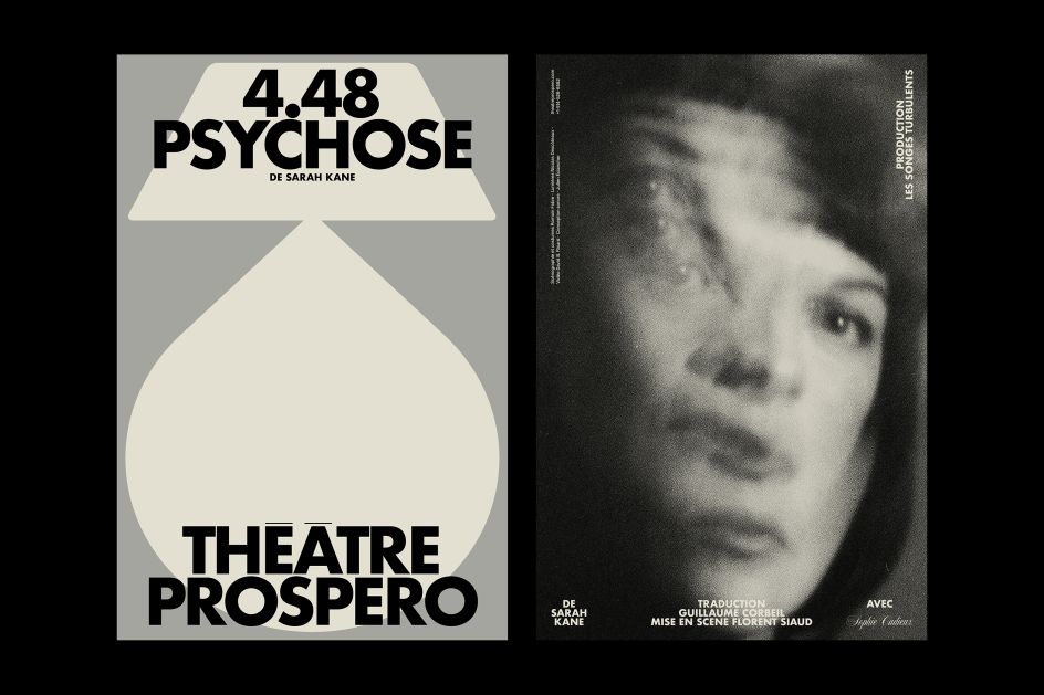 Outtake from a poster series for the 2021 campaign at Théâtre Prospero.