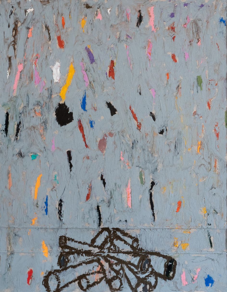 Figuring Out Fire, Oil pastel on carboard, 33 x 26cm © Francisco Mendes Moreira