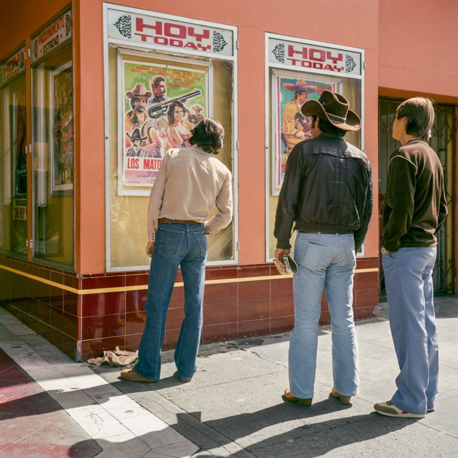 Movie Posters, Mission Street, 1984 © Janet Delaney