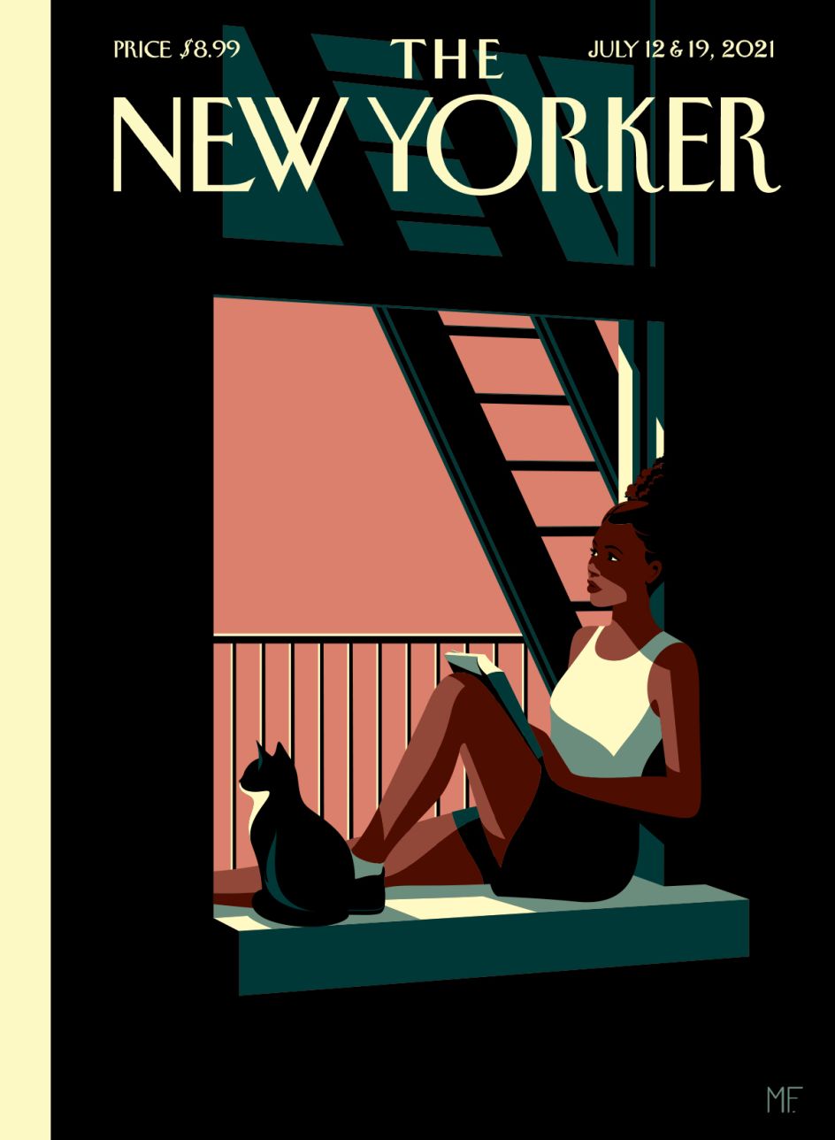 Escape, cover for The New Yorker © Malika Favre, courtesy of the artist and Handsome Frank