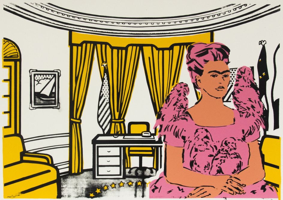 June August, Oval Office and Justice Pink