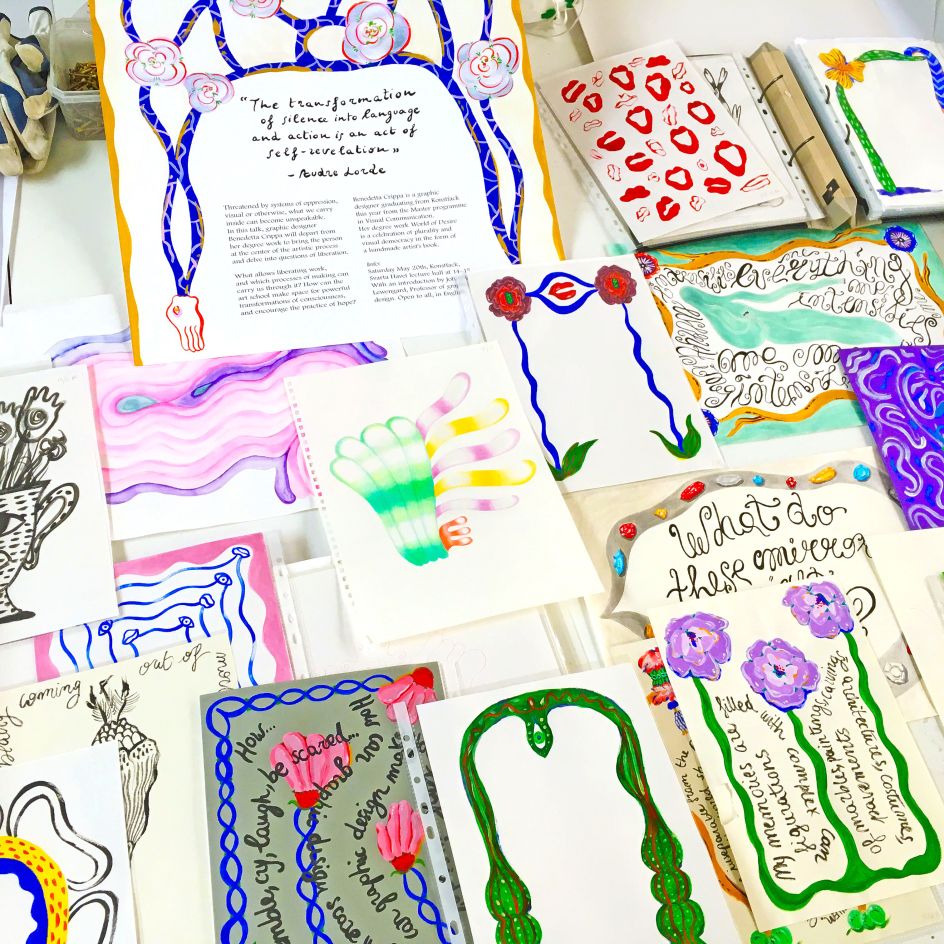 Benedetta Crippa, as part of the Department of Non-Binaries, Fikra Graphic Design Biennial