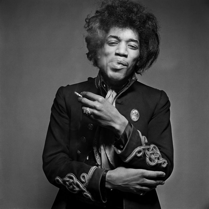 Gered Mankowitz, Jimi Hendrix, London 1967, Gelatin silver print, 50.8 x 61 cm, © Gered Mankowitz | Iconic Images
