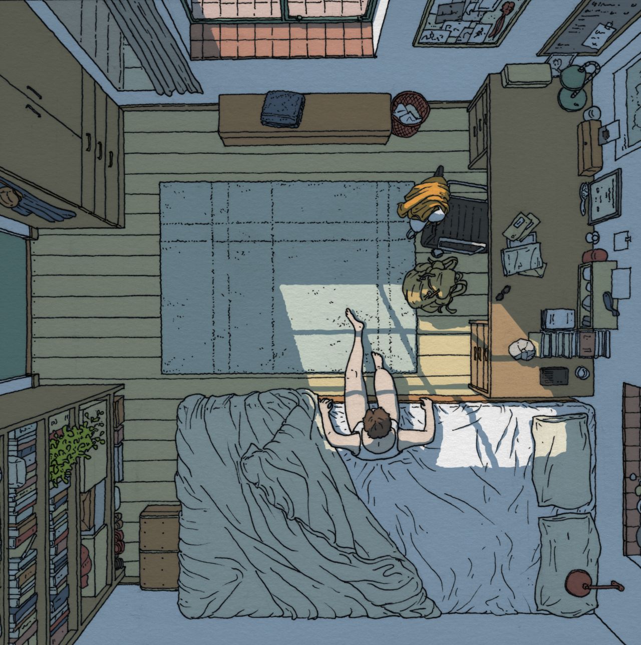 Owen likes to evoke memories in his art