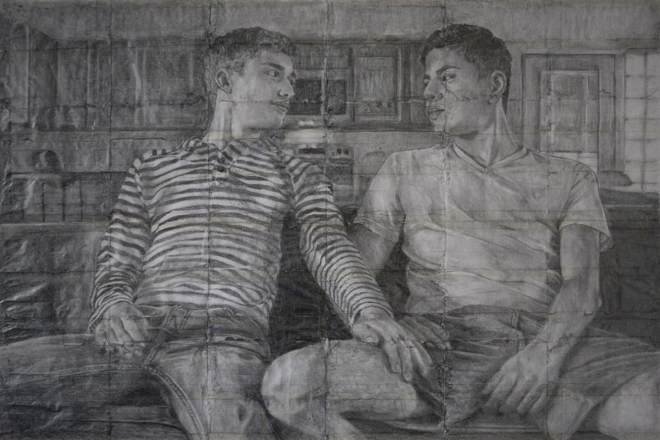 James Robert Morrison,  There is Never More Than a Fag Paper Between Them – Dominic & Andy