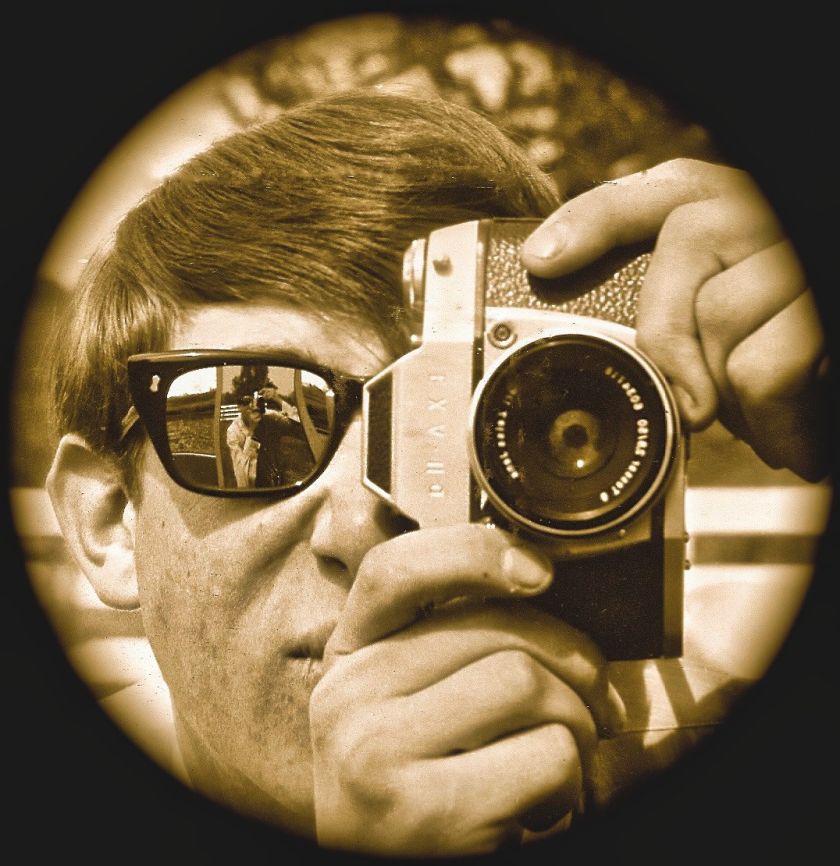 Pen Densham Reflected at 15 years. Taken at his New Forest home