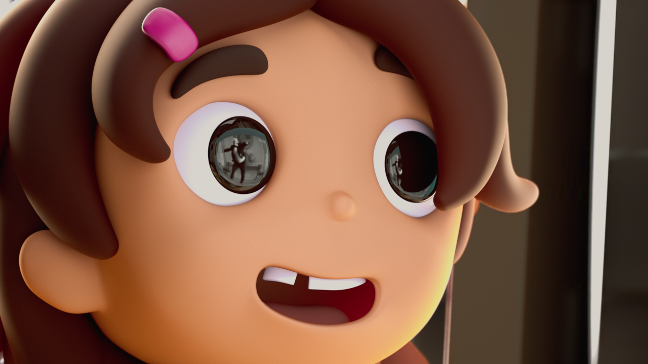 Panchita is inspired by a real little girl in South America