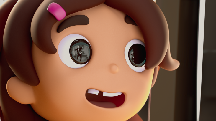 Panchita is inspired by a real little girl in South America