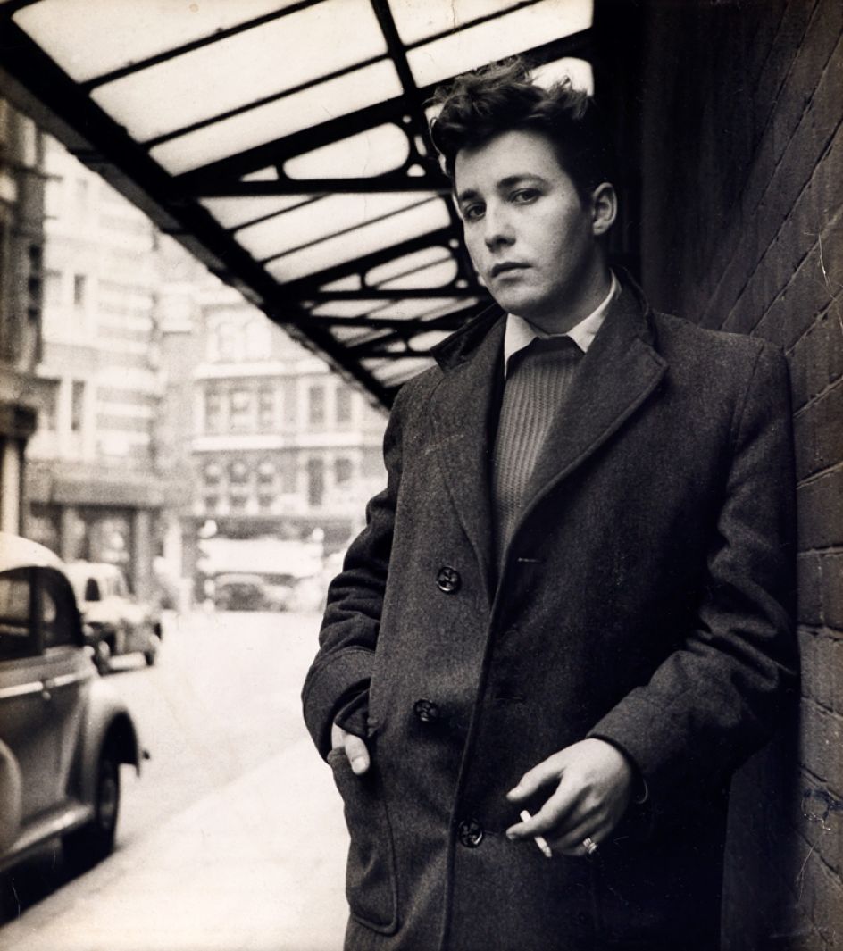 Jeffrey Bernard, writer, Soho, 1950s