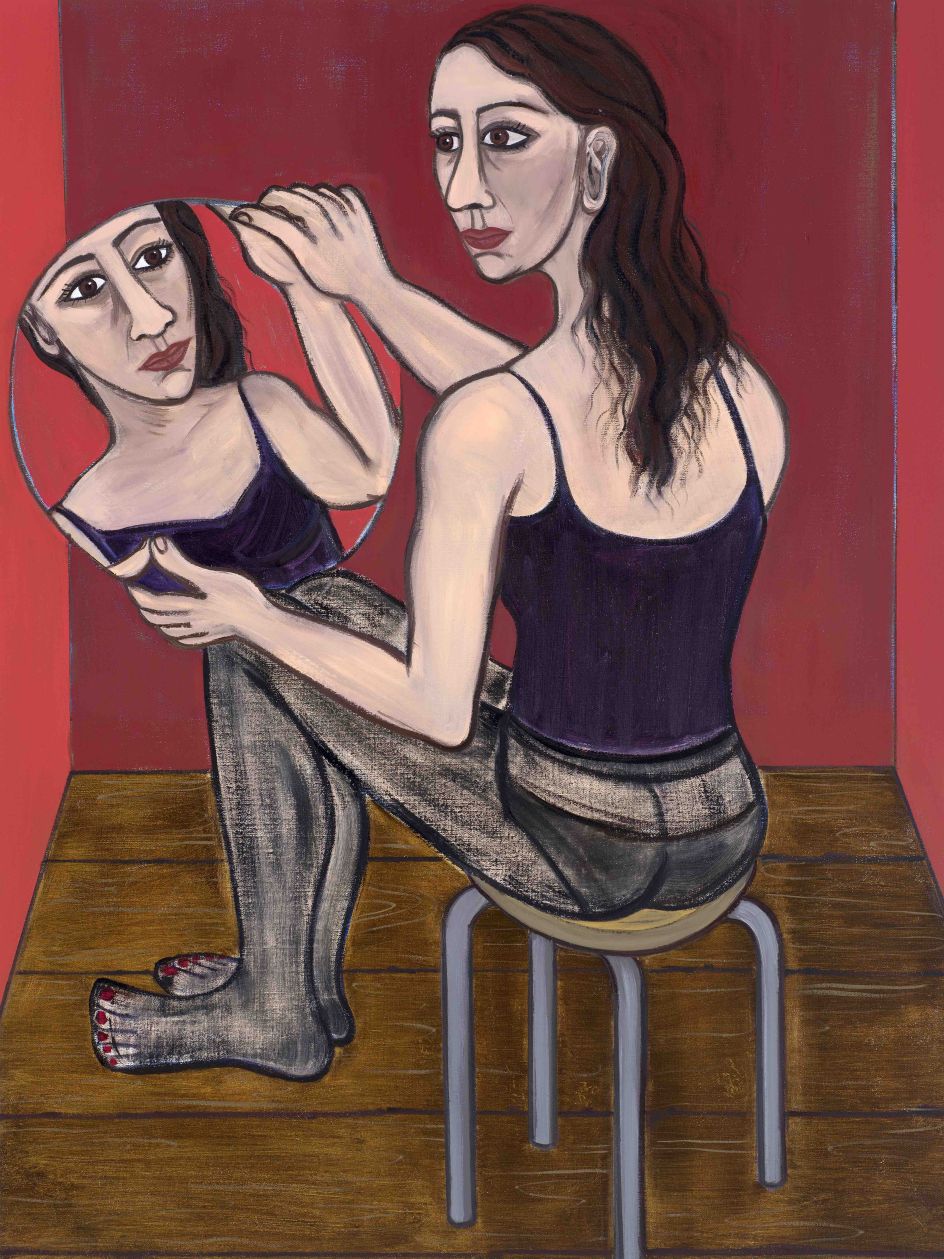 Eileen Cooper, 'Body and Soul', 2019, oil on canvas, 48 × 36 in (122 × 92 cm)