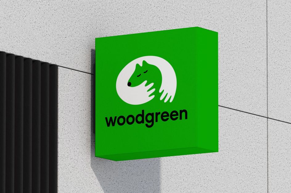 Pentagram's heartwarming identity for Woodgreen