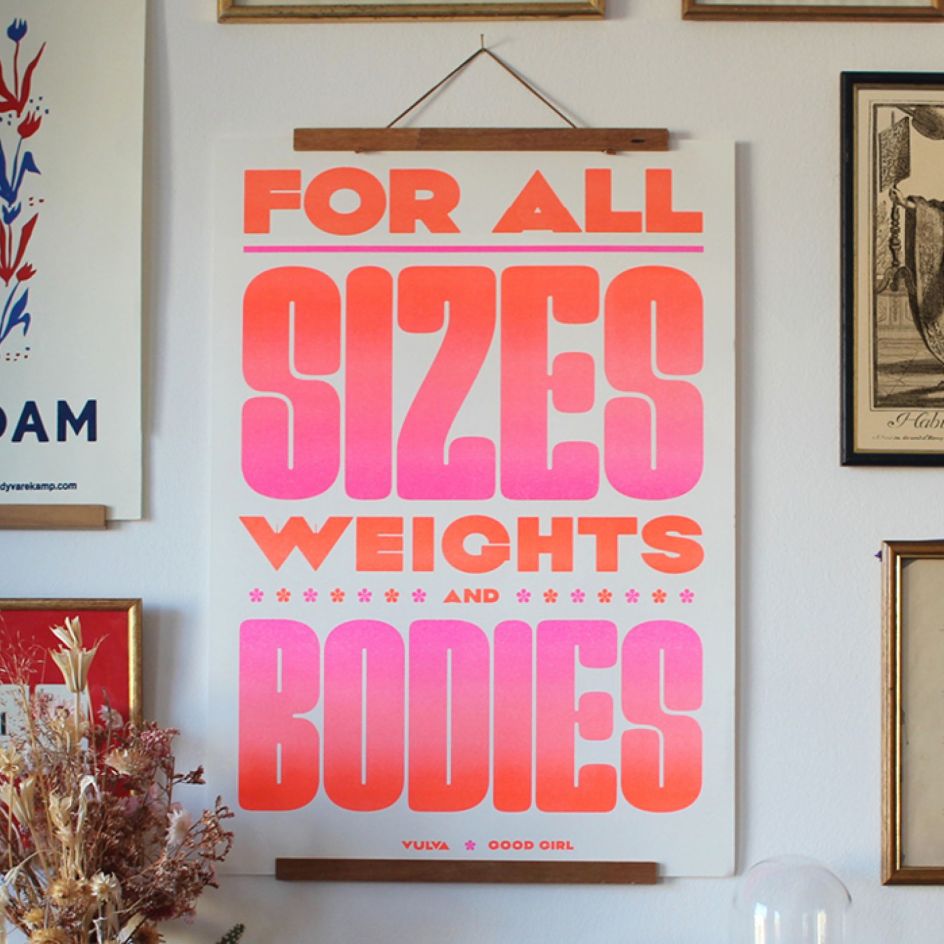 Poster design in collaboration with Marion Bisserier, featuring Vulva Black by Marie Boulanger and Good Girl by Marion Bisserier. All proceeds went to Sistah Space, a Hackney-based charity helping victims of domestic violence.