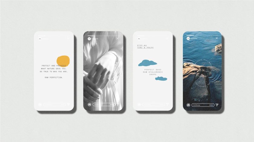 Everland applies 'candid and rugged aesthetic' to skincare brand Raw Perfection