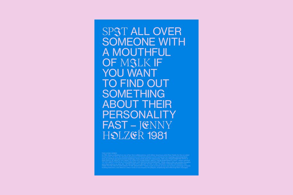 Ben Eli, Jenny Holzer, 2019