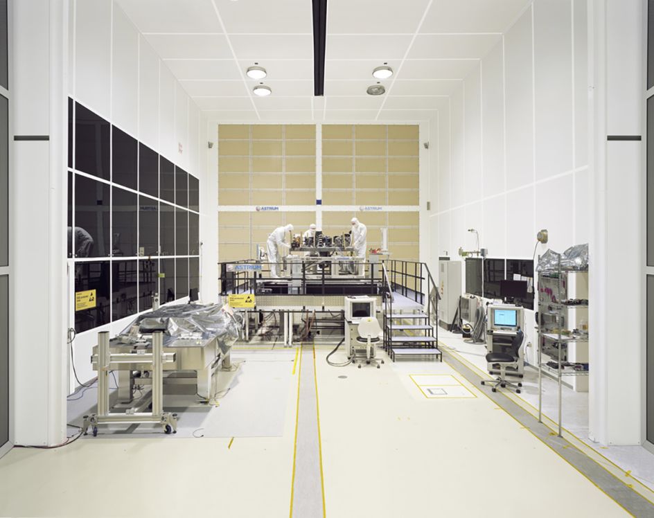 Assembly of the Near InfraRed spectrograph (NIRSpec) instrument,  one of four instruments on the ESA- NASA James Webb Space Telescope (Airbus Defence and Space, Ottobrunn ISO Class 5 Integration Facility, Germany) @ Edgar Martins