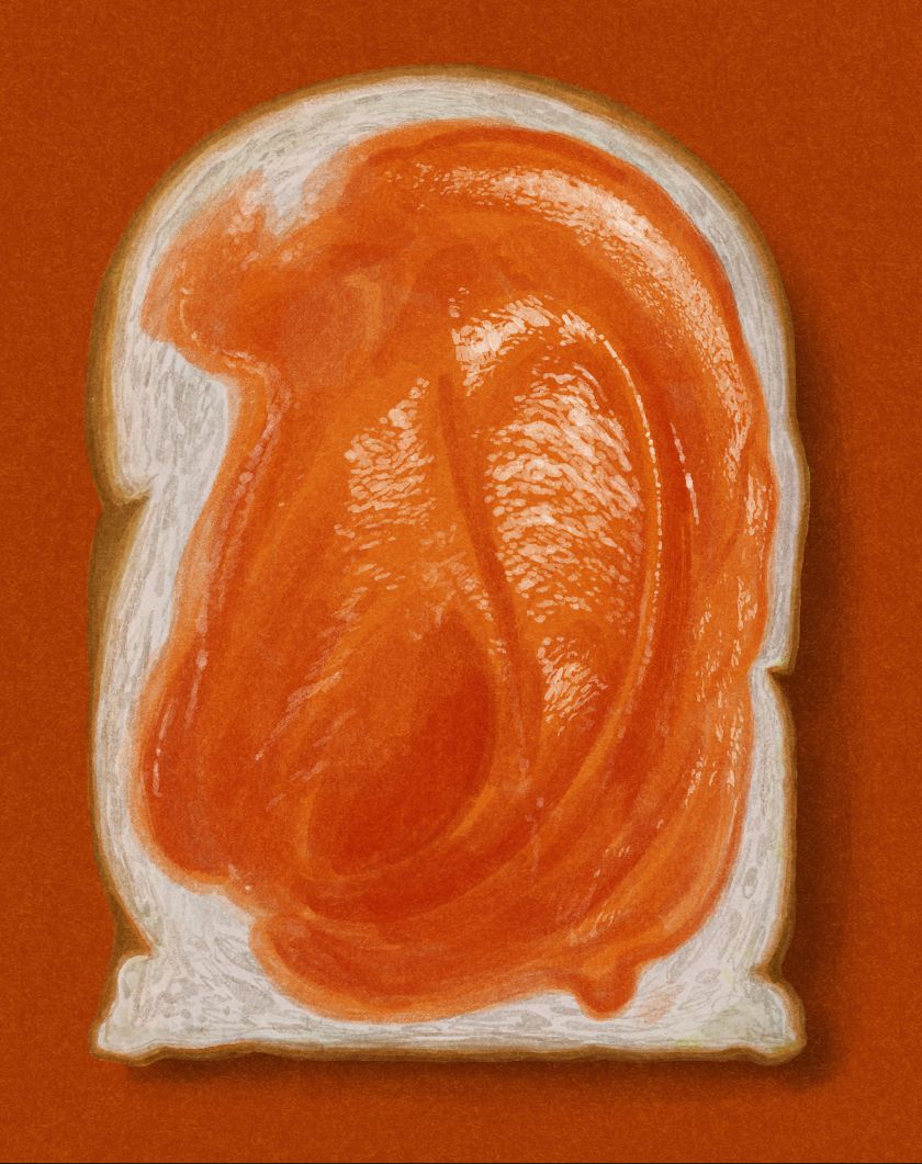 Thai Egg Custard Toast © Terawat Teankaprasith