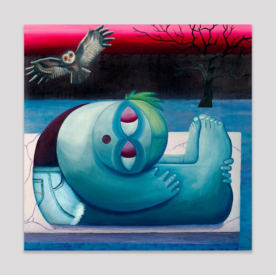 Backyard at Night, 2021 © Natalie Wadlington