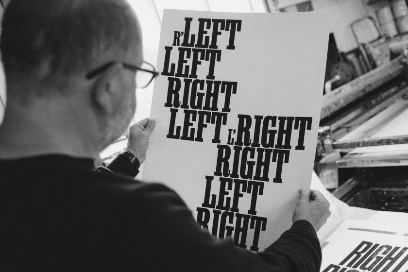 Anthony Burrill uses typography to visualise the work of rock's greatest drummers