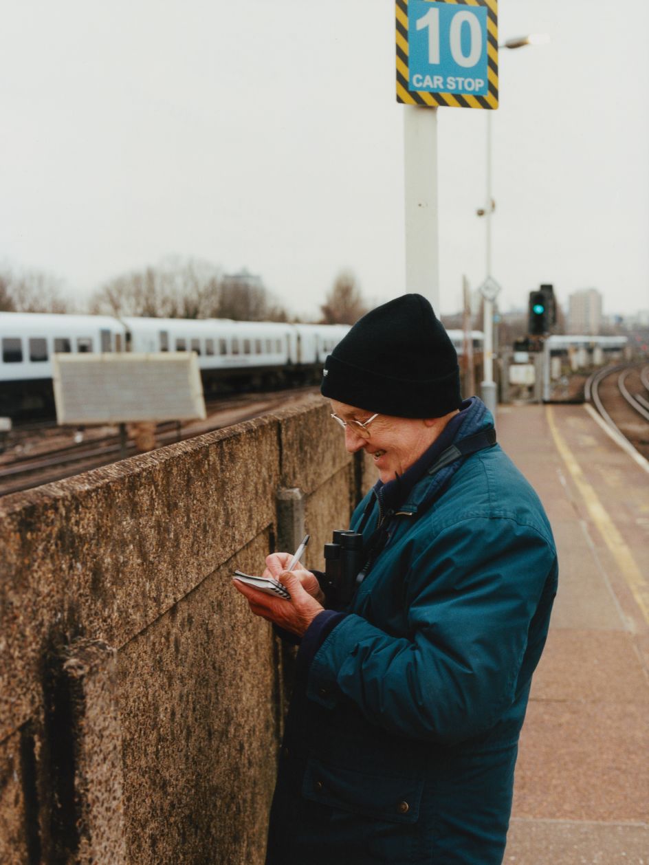 The joy of getting a train number, Clapham Junction © Freddie Miller