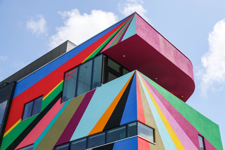 Lothar Götz, Dance Diagonal, Brewers Towner Commission. Towner Eastbourne, 2019. Photo by Eva Eastman