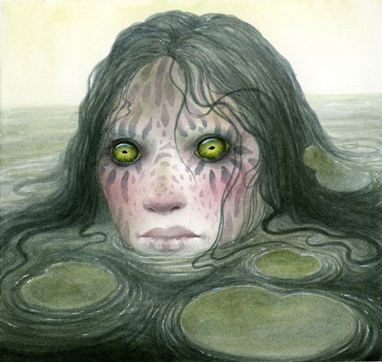 This naiad looks dangerous