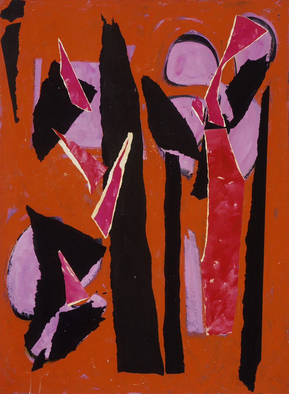 Desert Moon (1955), Los Angeles County Museum of Art. © The Pollock-Krasner Foundation © 2018. Digital Image Museum Associates/ LACMA/Art Resource NY/ Scala, Florence.