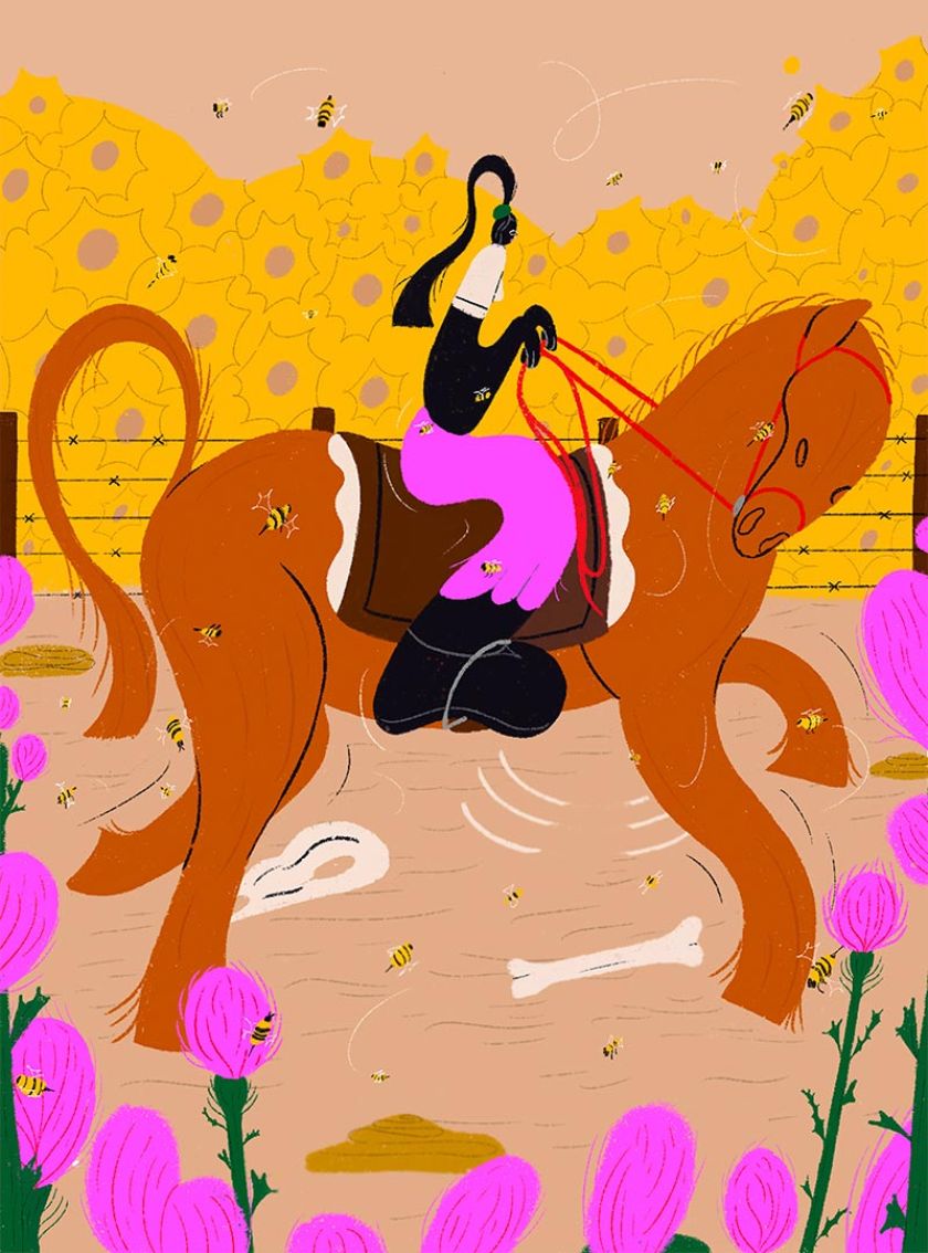 'They're like eye candy': Milagros Pico on creating emotional illustrations bursting with colour