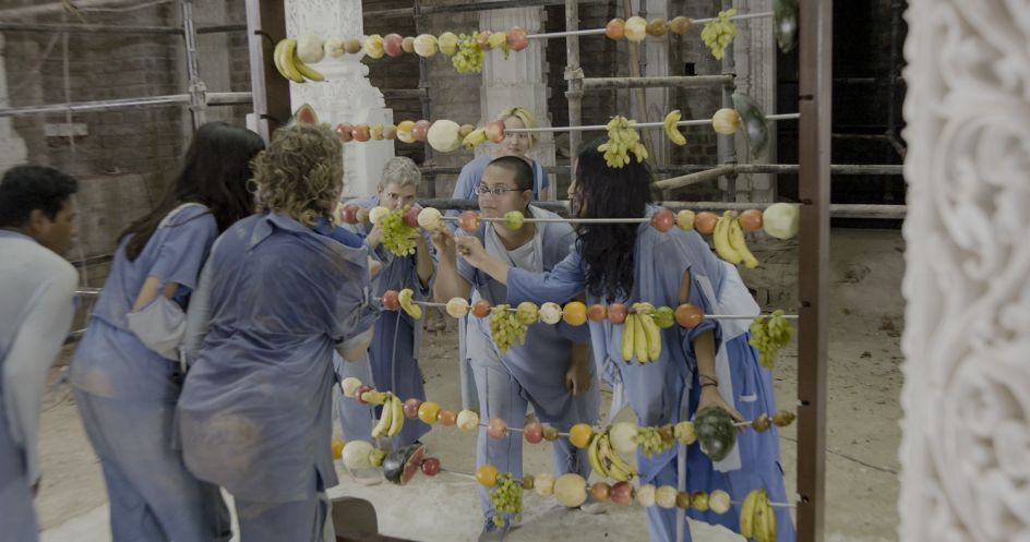 Neha Choksi Faith in friction, 2017 (production still) Courtesy the artist and Project 88.