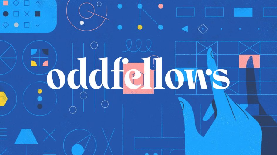 Jessica Hische's recent identity for Oddfellows