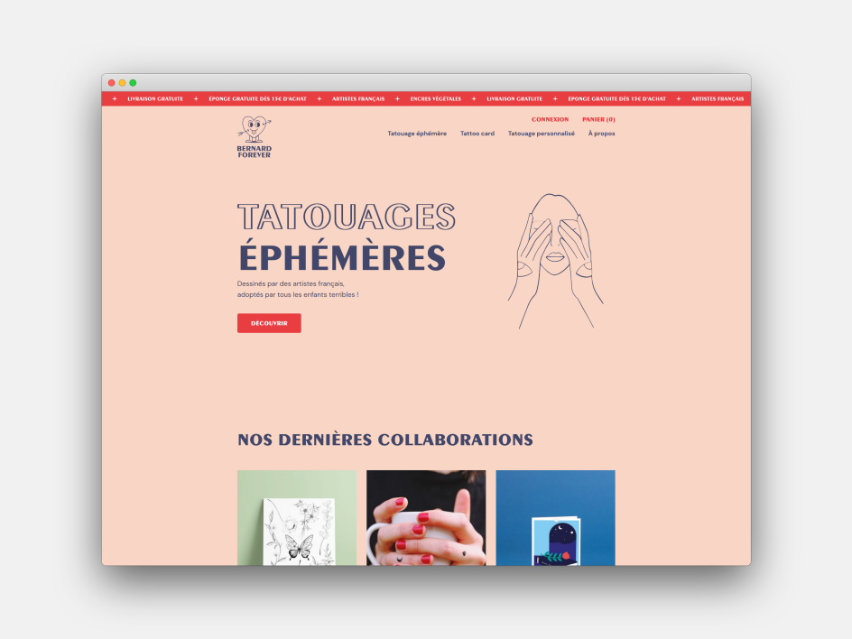 Bernard Forever, demonstrating the Fun and Optimism trend