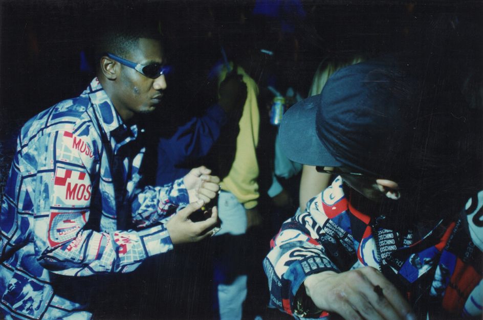 Club night ‘One Nation’, September 1997, photograph by Tristan O’Neill