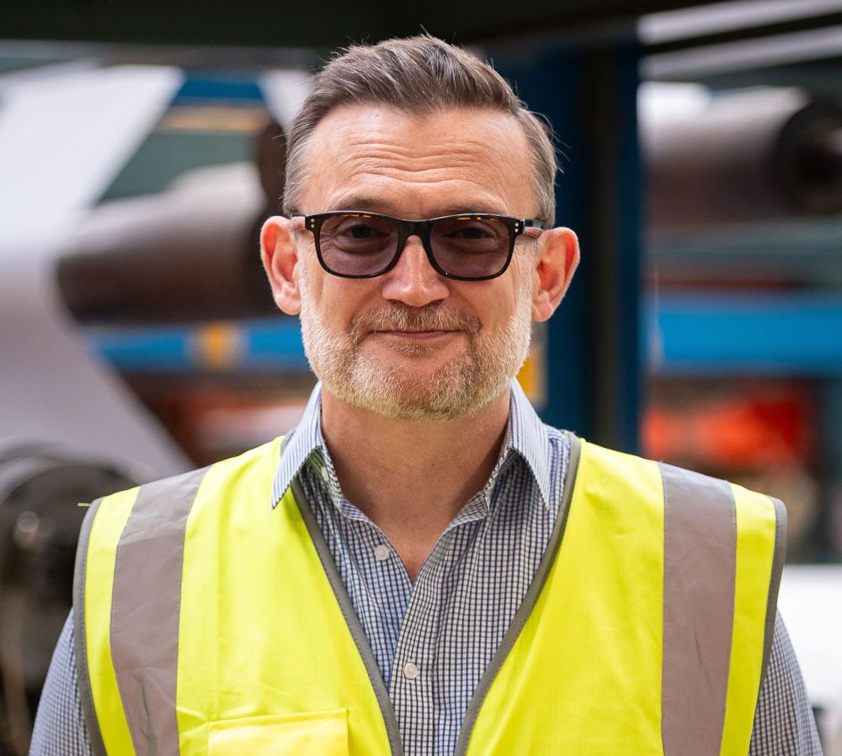 Mike Gibson, new Head of Business Development at James Cropper Paper & Packaging