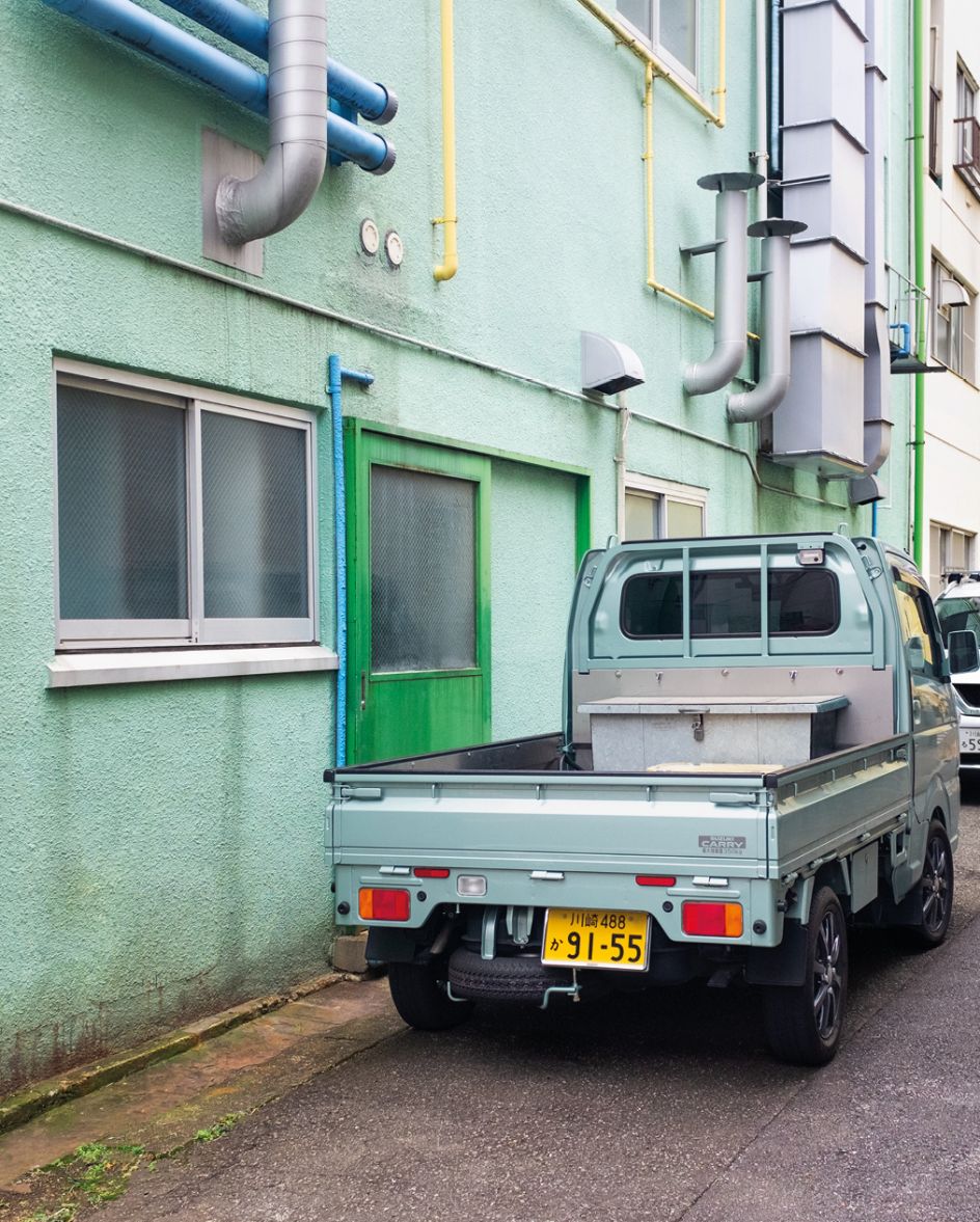 From the series, Camouflaged Cars of Tokyo © Alice Ishiguro Tosey