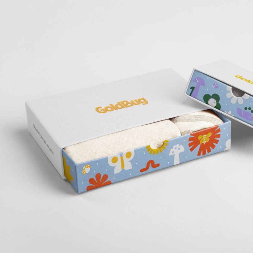 Scorpion Rose Studio rebrands kids' accessories brand Goldbug with nuanced nostalgia