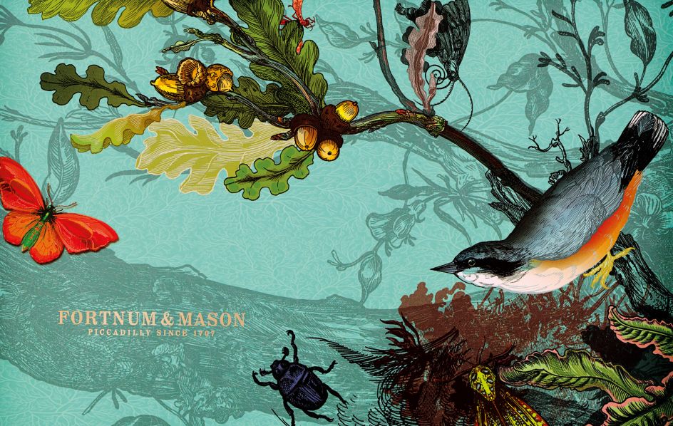 Packaging design by Design Bridge for Fortnum & Mason