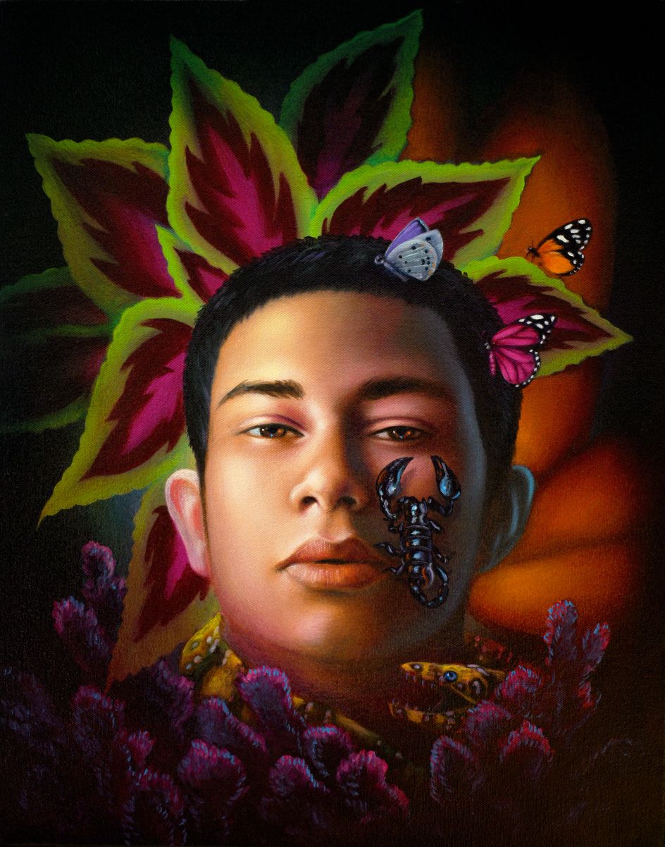 Hella Marmalade, 2020, oil on canvas, 20 x 16 inches © Ryan Martin