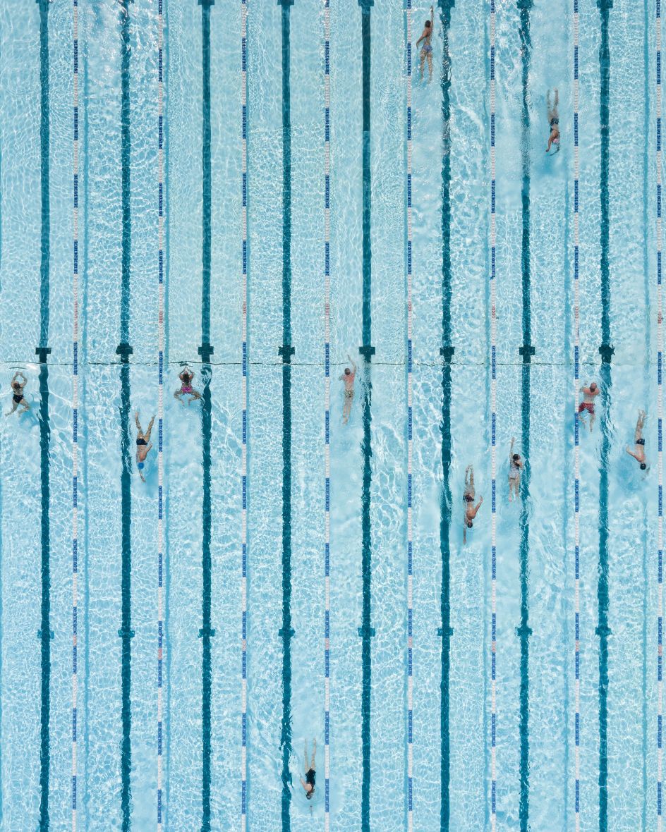 From the series, Pools From Above © Brad Walls