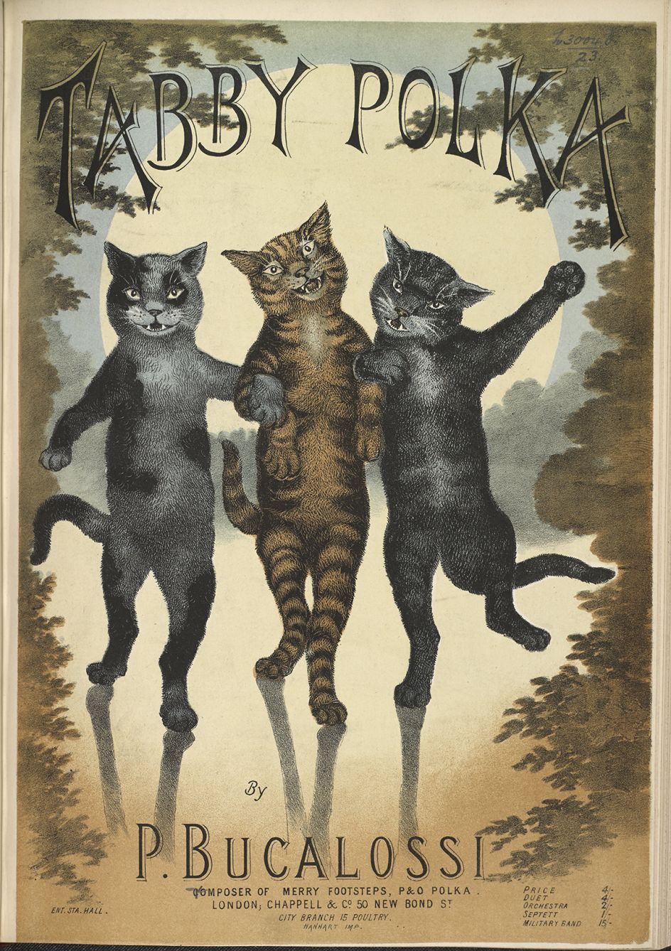 Tabby Polka by P- Bucalossi, 1865 (c) The British Library Board