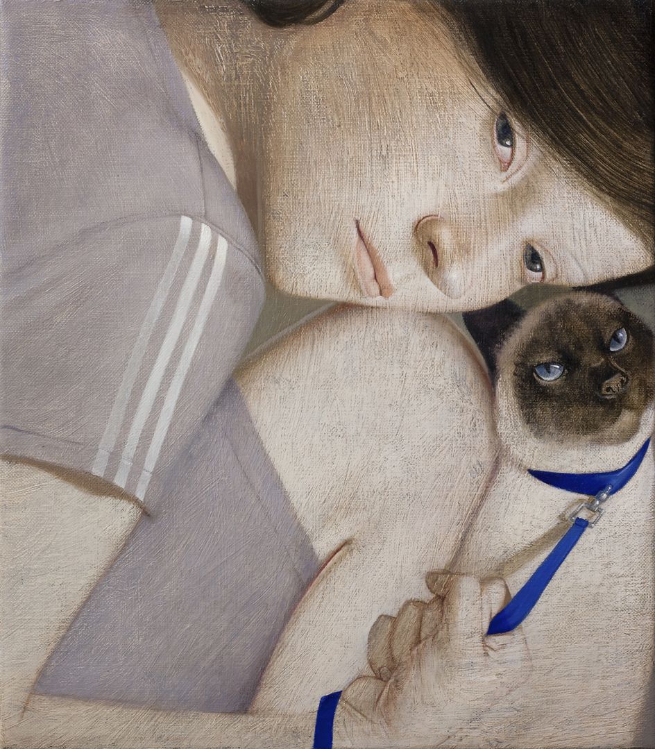 Teressa Pearson, Picasso Cat, 2006, Painting by Teressa A. Pearson, Photography by Heidi Gilleland.